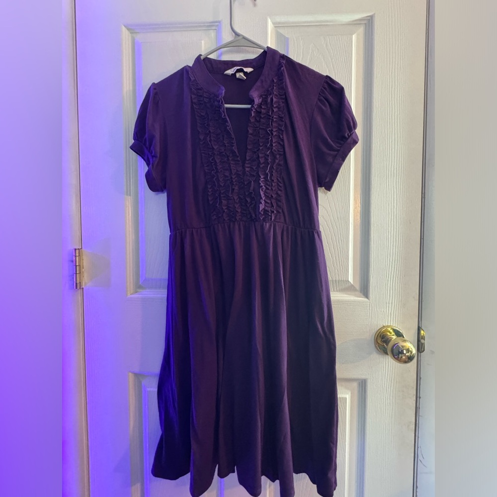 Purple Speechless V-neck Dress💜